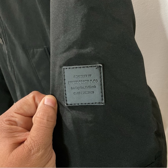 Lucky Brand Black Insulated Jacket Size S - Picture 8 of 12